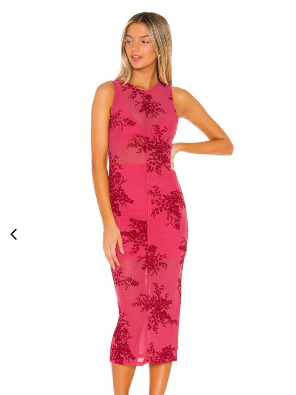 NWT Pink NBD Floral Dress